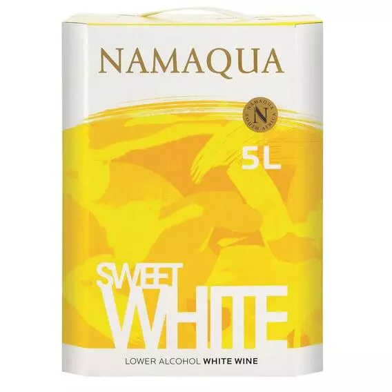 Namaqua Natural Sweet White Wine 5L Namaqua Natural Sweet White Wine 5L