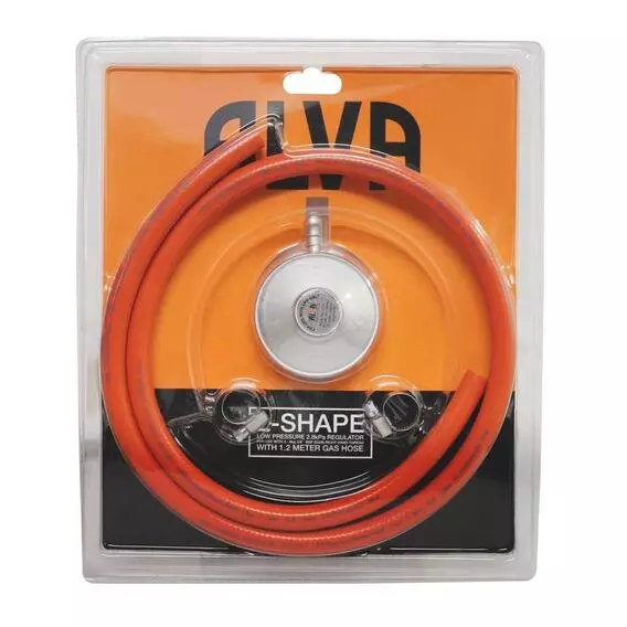 Alva L-Shape Hose & Regulator