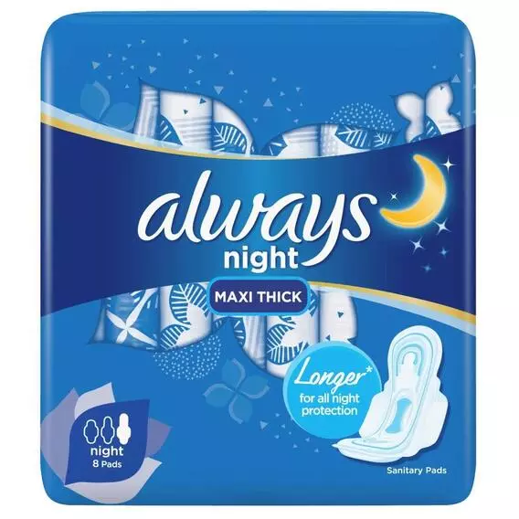 Always Pads Maxi Night 8 Pack Always Pads Maxi Night 8 Pack