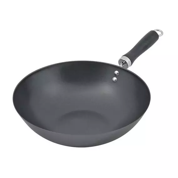 Mainstay 30cm Carbon Steel Wok