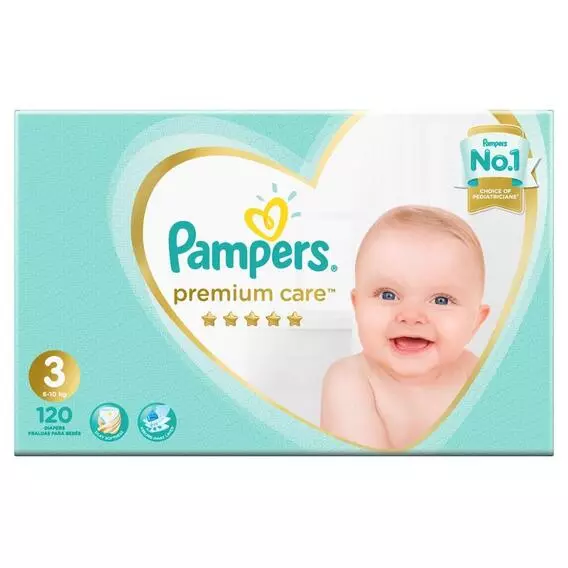 Pampers Premium Care MB Midi Size 3 120's