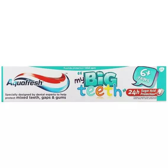 Aquafresh Big Teeth Tpaste 50ml Aquafresh Big Teeth Tpaste 50ml
