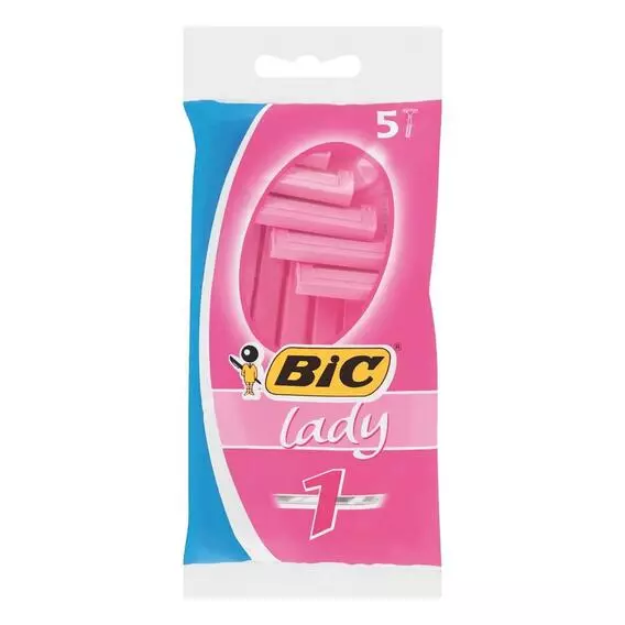 BIC 1 Lady 5 Pack