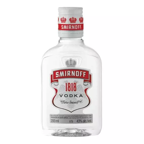 Smirnoff 1818 Pet 200ml Smirnoff 1818 Pet 200ml