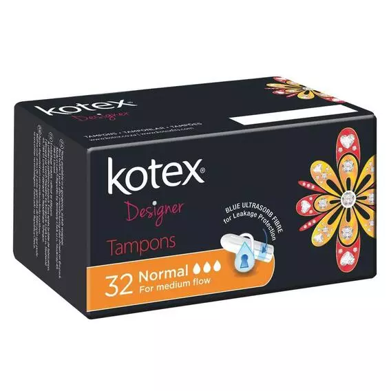 Kotex Tampons Normal 32 Pack Kotex Tampons Normal 32 Pack