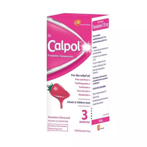Calpol Paediatric Suspension STR 100ml