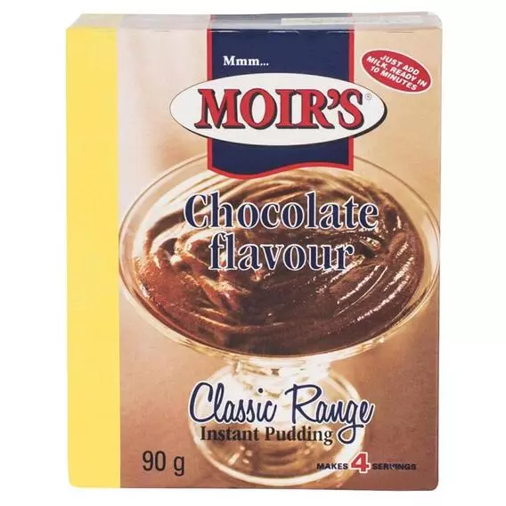 Moirs Chocolate Instant Pudding 90g Moirs Chocolate Instant Pudding 90g
