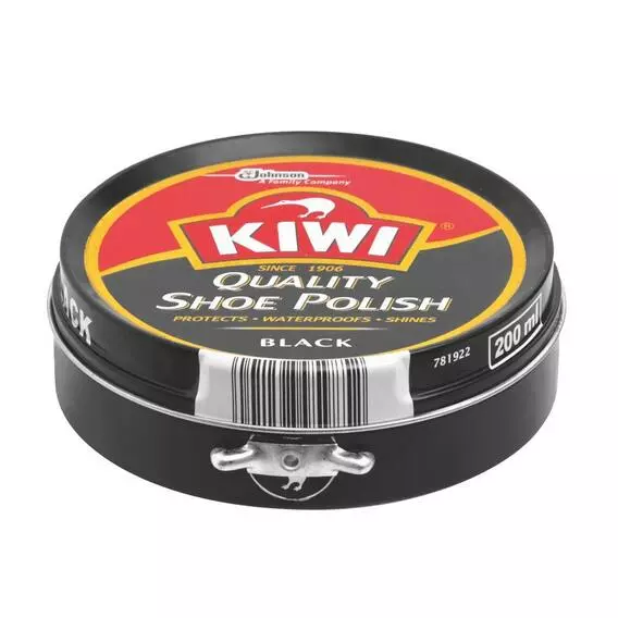 Kiwi Shoe Polish Paste Black 200ml