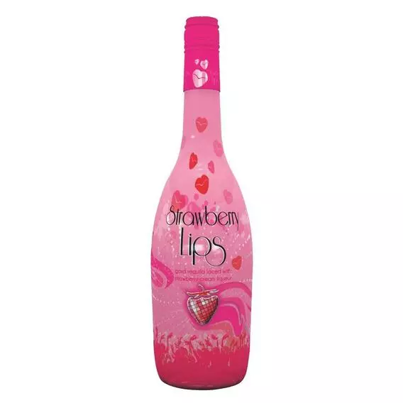 Strawberry Lips Cream Liqueur 750ml Strawberry Lips Cream Liqueur 750ml