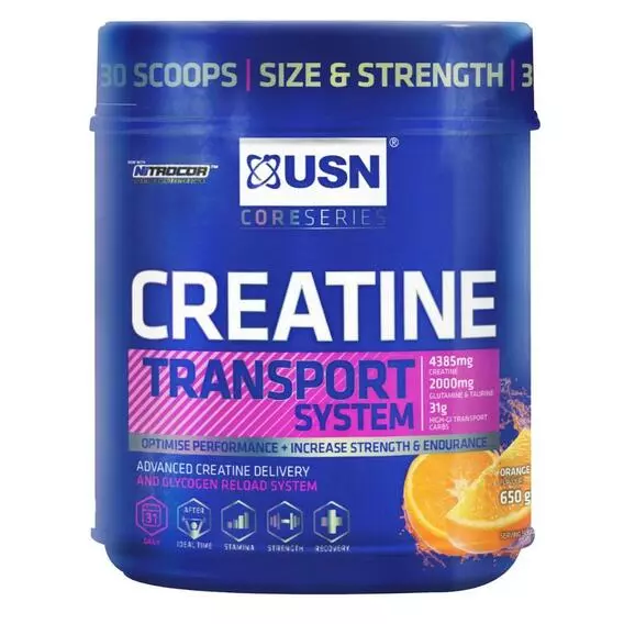 USN Creatine Transport 650g Orange 650g USN Creatine Transport 650g Orange 650g