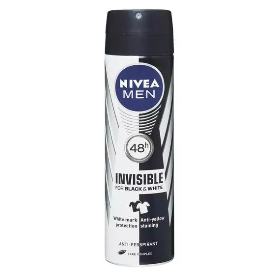 Nivea Men Deo Spray Black & White 150ml