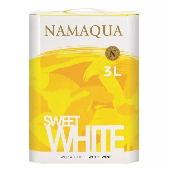 Namaqua Natural Sweet White Wine 3L Namaqua Natural Sweet White Wine 3L