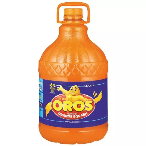 Oros Orange Juice Concentrate Plastic Bottle 5L Oros Orange Juice Concentrate Plastic Bottle 5L