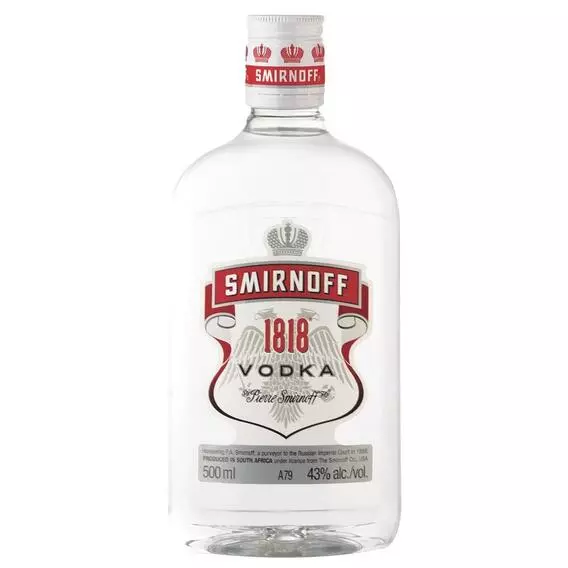Smirnoff 1818 Vodka 500ml