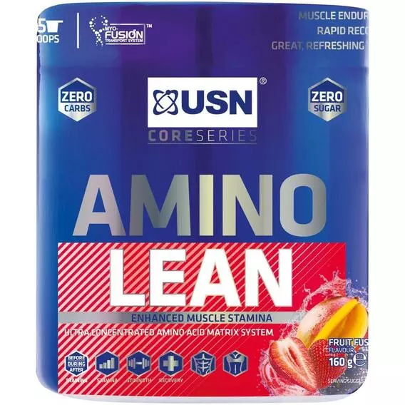 USN BCAA Amino Lean Fruit Fusion 160g USN BCAA Amino Lean Fruit Fusion 160g