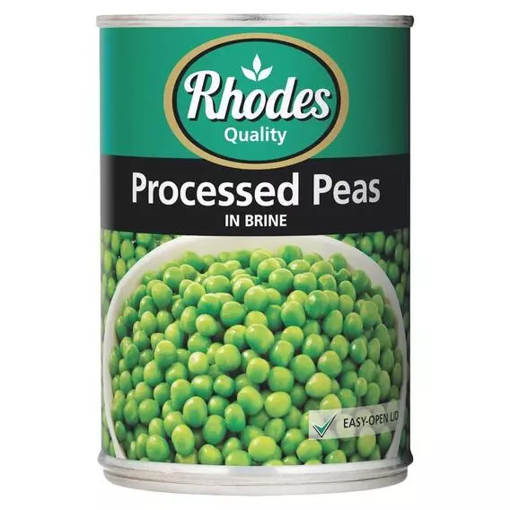 Rhodes Processed Peas Brine 410g Rhodes Processed Peas Brine 410g
