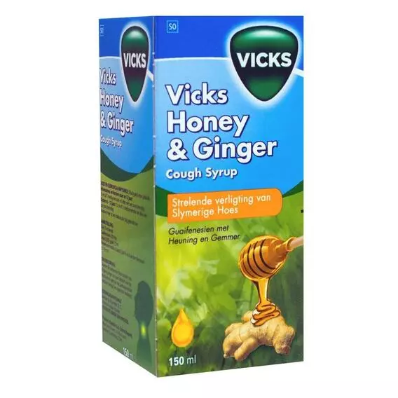 Vicks Cough Remedy Honey & Ginger Syrup 150ml Vicks Cough Remedy Honey & Ginger Syrup 150ml