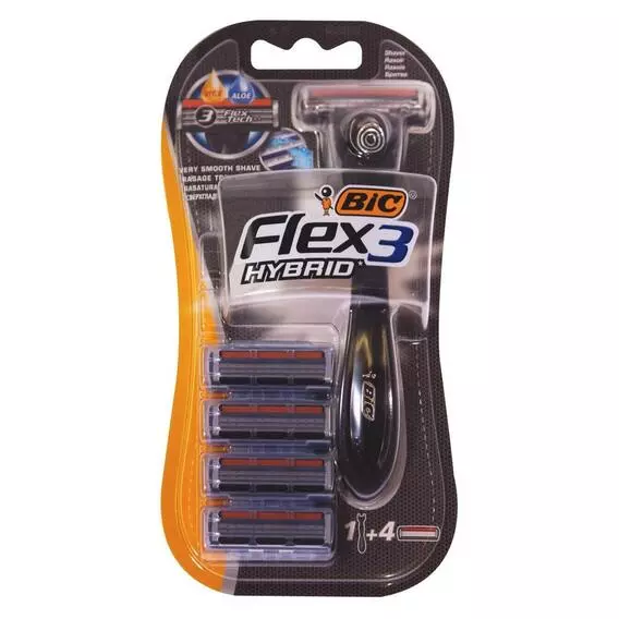 BIC Flex & Easy Disposable Razor 1+4 BIC Flex & Easy Disposable Razor 1+4
