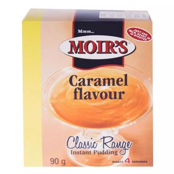 Moirs Caramel Instant Pudding 90g