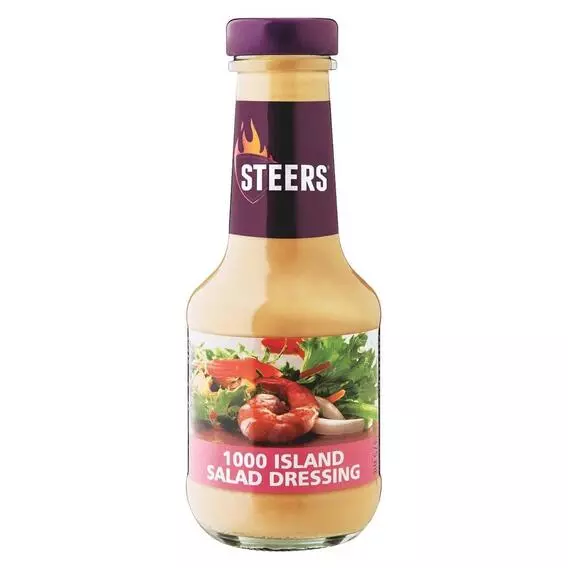 Steers Salad Dressing 1000 Island 375ml Steers Salad Dressing 1000 Island 375ml