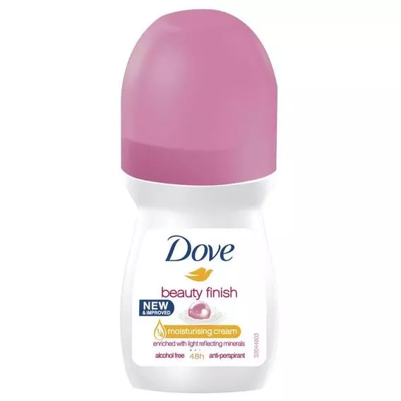 Dove Anti-Perspirant Roll-On Beauty Finish Dove Anti-Perspirant Roll-On Beauty Finish