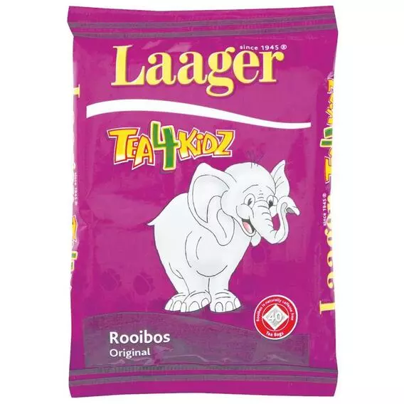 Laager Rooibos Tea 4 Kids T/Less Original 40pk Laager Rooibos Tea 4 Kids T/Less Original 40pk