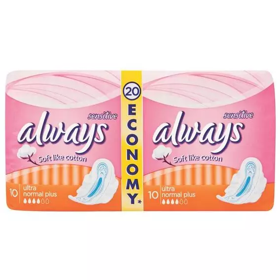 Always Ultra Sensitive Normal Plus 20 Pack Always Ultra Sensitive Normal Plus 20 Pack