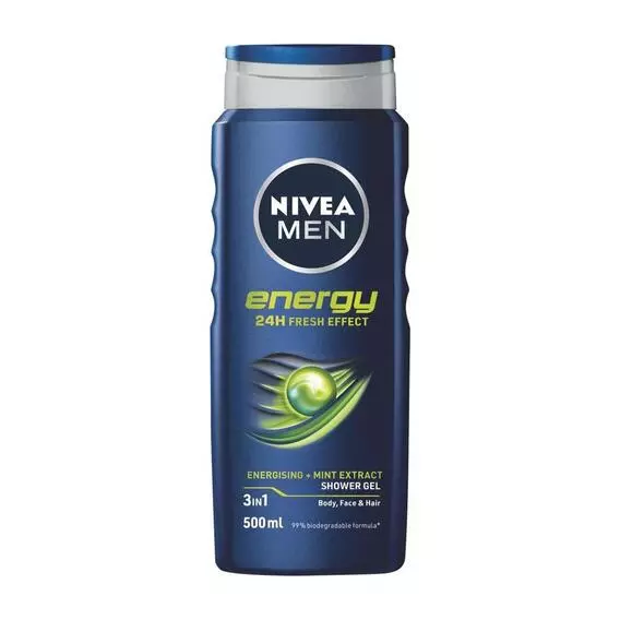 Nivea Men Shower Gel Energy 500ml