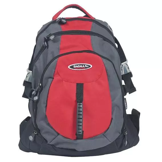 Bagmax 3 Division Red/Black Backpack 4825g