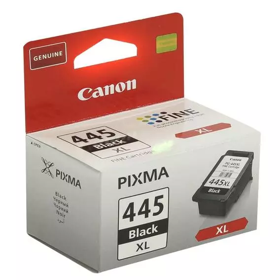 Canon Tri Cartridge System Ink Cartridge PG-445XL Black Canon Tri Cartridge System Ink Cartridge PG-445XL Black