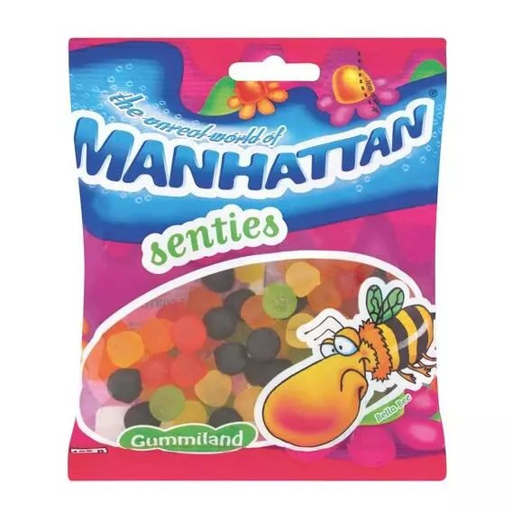 Manhattan Scenties Gums Sweets Packet 125g Manhattan Scenties Gums Sweets Packet 125g