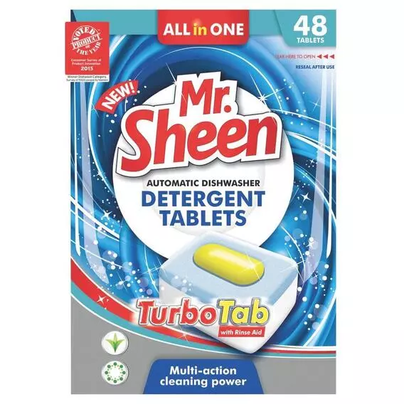 Mr Sheen Dishwasher Tablets 48's