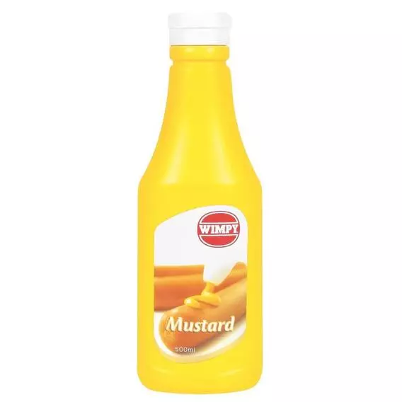 Wimpy Mustard Sauce Bottle 500ml