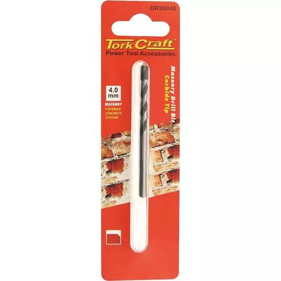 Tork Craft 4.0mm Masonry/Concrete Drill Bit DR80040