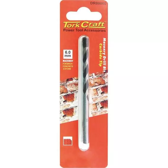 Tork Craft 6.0MM MASONRY/CONCRETE DRILL BIT DR80060
