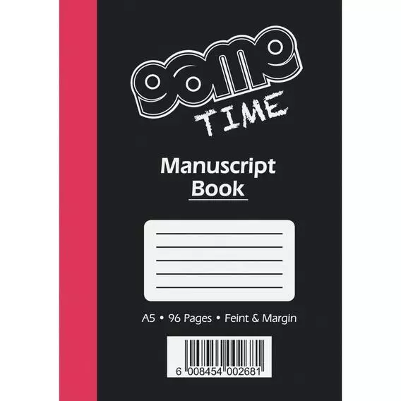 Game Manuscript Book A5 96Pg F/Ma