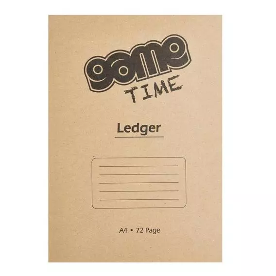 Game Ledger A4 72Pages