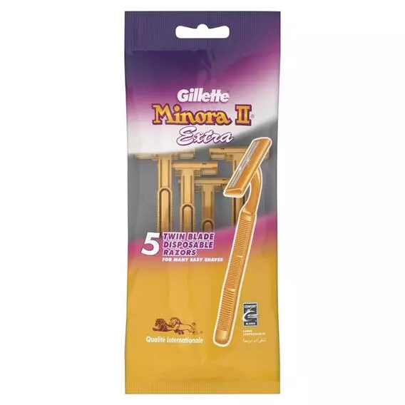 Gillette Minora2 Disp 5's