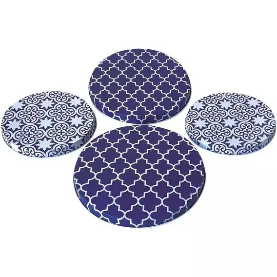 Mainstay 4PC Moroccan Tiles Stove Cover PLATE COVER Mainstay 4PC Moroccan Tiles Stove Cover PLATE COVER