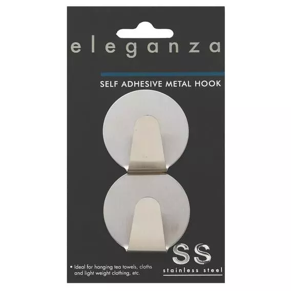 Dejay Medium Stainless Steel Round Hook Dejay Medium Stainless Steel Round Hook