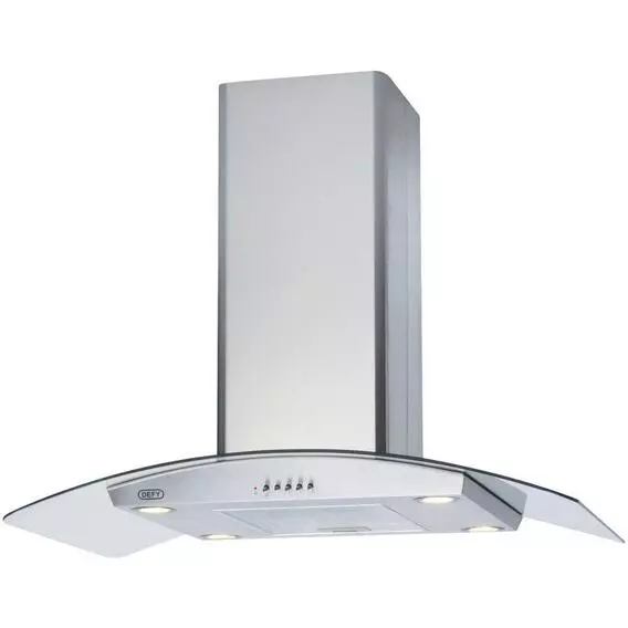 Defy 90cm Island Cooker Hood CH19427CGS Defy 90cm Island Cooker Hood CH19427CGS