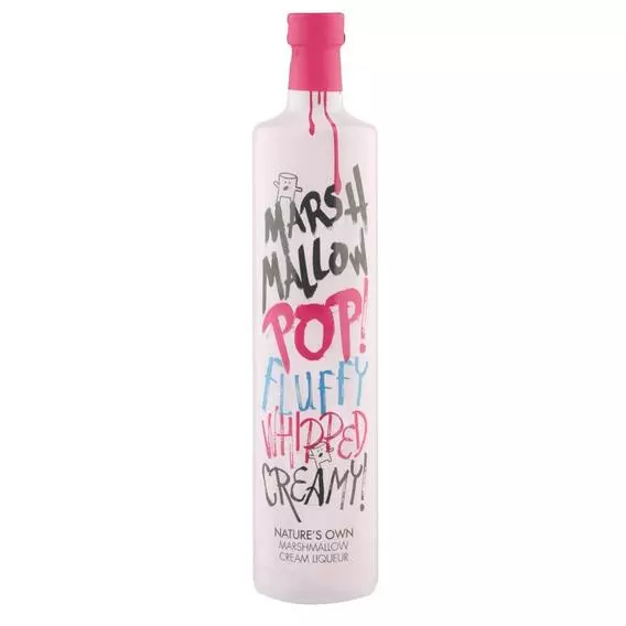 Natures Own Marshmallow Pop Cream Liqueur 750ml Natures Own Marshmallow Pop Cream Liqueur 750ml