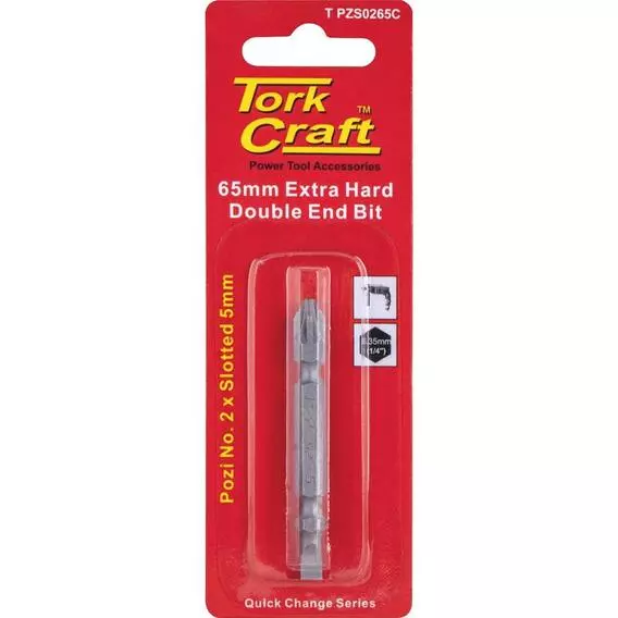 Tork Craft D END PZ2x5MM SL.65MM 1 CARD T PZS0265C