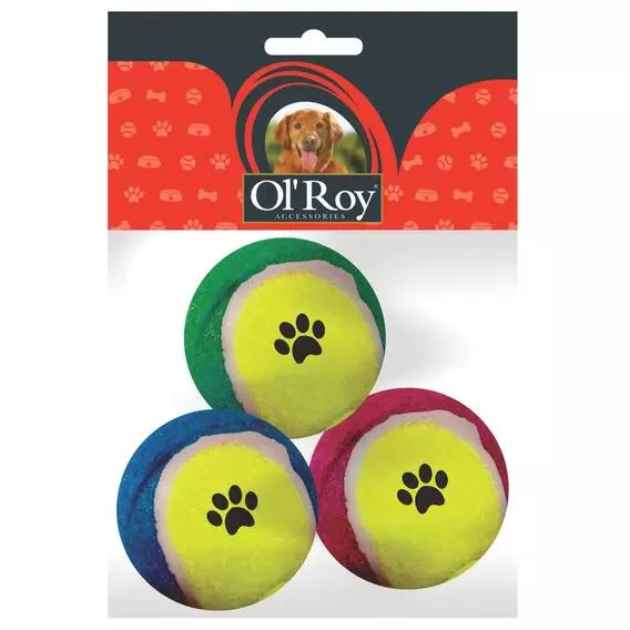 Ol Roy Tennis Balls 3 Pack