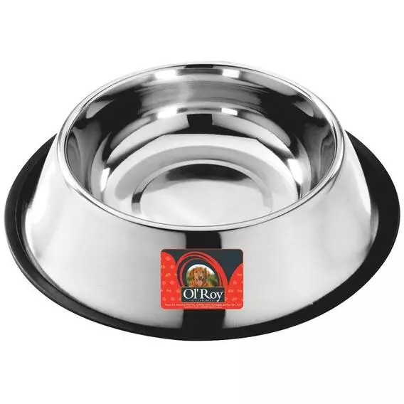 Ol Roy 90L Anti-Slip Stainless Steel Dog Bowl Ol Roy 90L Anti-Slip Stainless Steel Dog Bowl