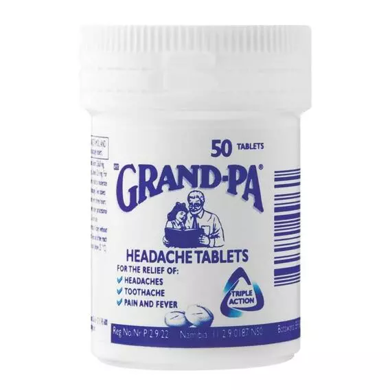 Grand-Pa Headache Tablets 50 Pack Grand-Pa Headache Tablets 50 Pack