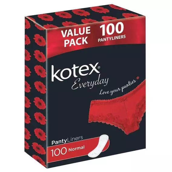 Kotex Pantyliners Regular Value Pack 100 Pack