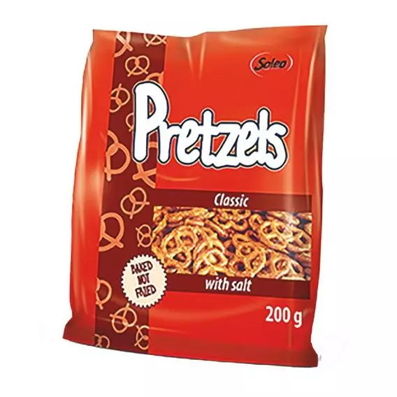 Soleo Pretzel Pretzels Classic With Salt 200g Soleo Pretzel Pretzels Classic With Salt 200g