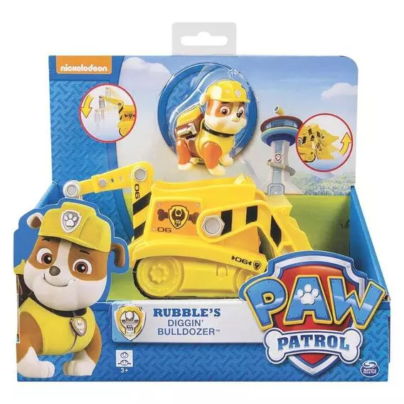 Paw Patrol Basic Vehicle with Pup, Assorted