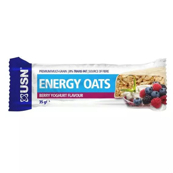 USN Energy Oats Bar Berry Yoghurt 35g